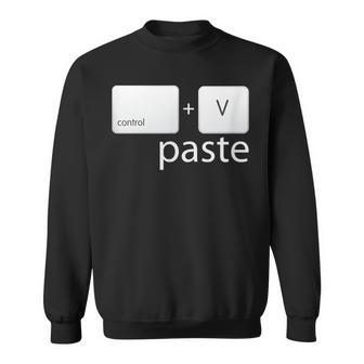 Paste C From Copy & Paste Collection Sweatshirt - Monsterry