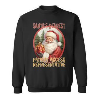 Patient Access Representative Christmas Holiday Love Xmas Sweatshirt - Monsterry