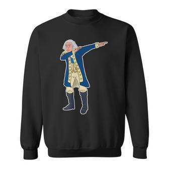 Patriotic 1St Dabbing President General George Washington Sweatshirt - Monsterry UK