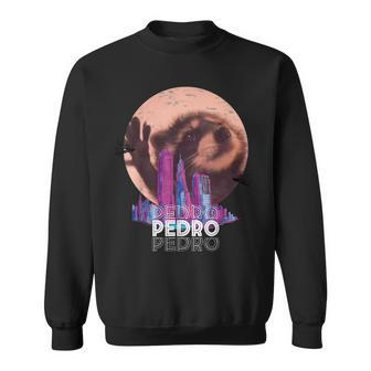 Pedro Racoon Dance Popular Internet Meme Cinco De Mayo Sweatshirt - Monsterry