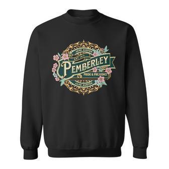 Pemberley Pride And Prejudice Jane Austen Sweatshirt - Thegiftio UK