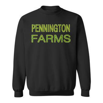 Pennington Farms Squad Family Reunion Last Name Team Sweatshirt - Seseable