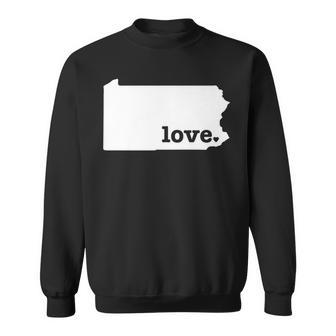 Pennsylvania Love Hometown State Pride Sweatshirt - Monsterry AU