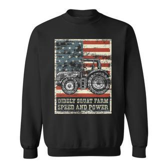 Perfect Tractor Diddly Squat Farm Speed And Power Sweatshirt | Mazezy