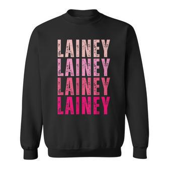 Personalized Name Lainey I Love Lainey Vintage Sweatshirt - Thegiftio UK