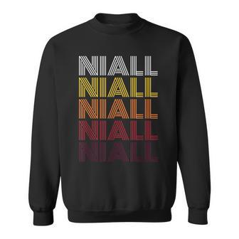 Personalized Name Niall Vintage Niall Retro Sweatshirt - Monsterry AU