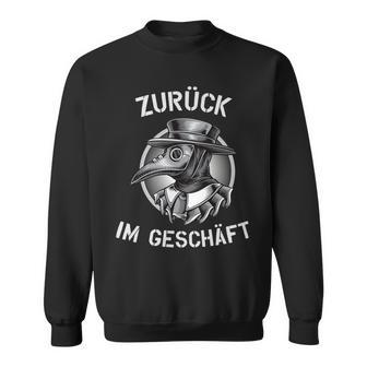 Pestdoktor Mittelalter Doktor Pestmaske Gothic Sweatshirt - Seseable