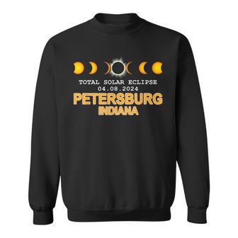 Petersburg Indiana Total Solar Eclipse 2024 Sweatshirt - Monsterry UK