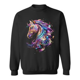 Pferd Für Dorfkinder & Pferdeliebhaber Geschenk Sweatshirt - Seseable