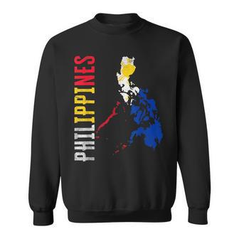 Philippines Flag Proud Filipino Souvenir Philippines Holiday Sweatshirt - Monsterry DE