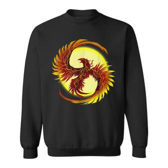 Phoenix Legendary Fire Bird Mythical Animal Phoenix Sweatshirt - Monsterry DE