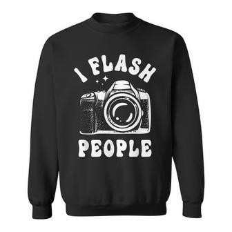 Photography Lover I Flash People Camera Photographer Sweatshirt - Monsterry UK