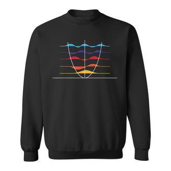 Physics Wave Superposition Waves Astrophysics Physicist Sweatshirt - Monsterry DE