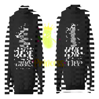 Pickle Princess Pickle Cucumber Girl Sweatshirt - Thegiftio