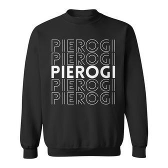 Pierogi Retro Dyngus Day Polka Polish Pride Sweatshirt - Seseable