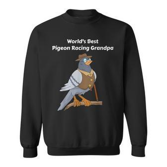 Pigeon Racing Grandpa Father's Day Pigeon Racing Sweatshirt - Monsterry