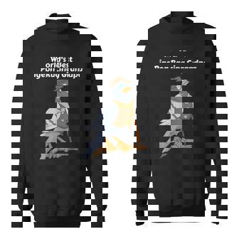 Pigeon Racing Grandpa Father's Day Pigeon Racing Sweatshirt - Monsterry