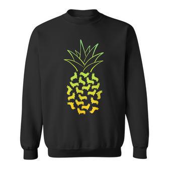 Pineapple Corgi Summer Sweatshirt - Monsterry AU