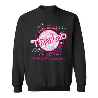 Pink Lab Week 2024 Medical Lab Science Lab Tech Team Sweatshirt - Seseable