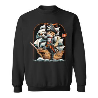 Pirate Cat Adventure Sweatshirt | Mazezy