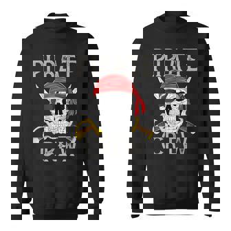 Pirate Crew Jolly Roger Flag Skull Family Matching Pirates Sweatshirt - Thegiftio UK