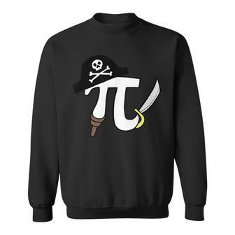 Pirate Pi Pirate Pi Math Pi Pun Sweatshirt - Monsterry UK