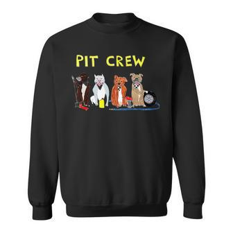 Pit Crew Dogs For Women Sweatshirt - Thegiftio UK