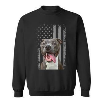 Pitbull Flag Pitbull Pit Bull Dog Sweatshirt - Monsterry