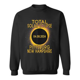 Pittsburg New Hampshire Total Solar Eclipse 2024 Sweatshirt - Monsterry DE