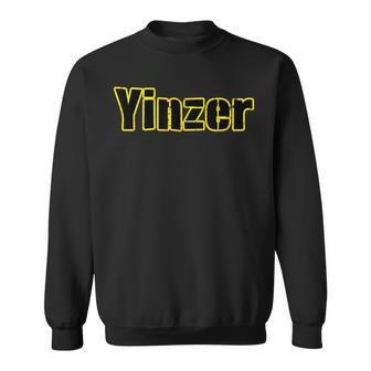 Pittsburgh Black And Yellow Pennsylvania Yinzer Sweatshirt - Monsterry