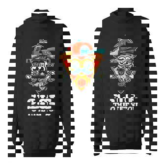 Pizza Lovers Italian Food Pizza Slice To Meet You Sweatshirt - Thegiftio UK