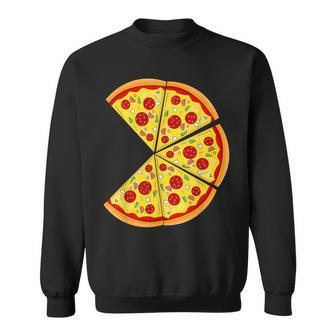 Pizza Pie & Slice Dad And Son Matching Pizza Father's Day Sweatshirt - Monsterry AU
