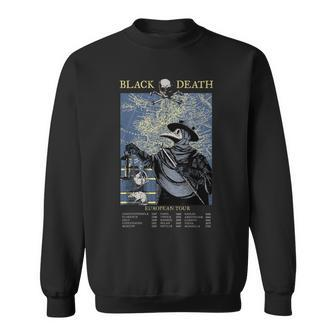 Plague Mask Doctor Plague Black Death European Tour Sweatshirt | Mazezy UK