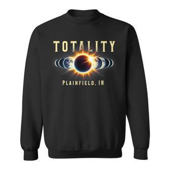 Plainfield In 2024 Total Solar Eclipse Apr 8 Totality Sweatshirt - Seseable