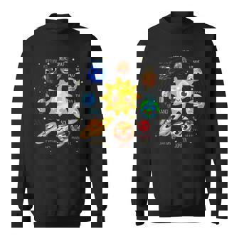 Planeta Espacio Niños Astronauta Sistema Solar Camisa de entrenamiento - Regaloses