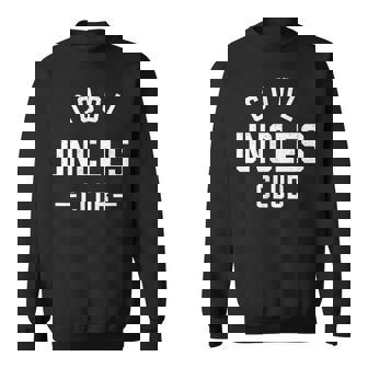 Pocket Cool Uncles Club Best Uncle Ever Retro Father's Day Sweatshirt - Thegiftio
