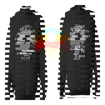 Point Tx Texas Total Solar Eclipse 2024 Sweatshirt - Thegiftio