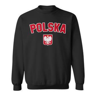 Polen Polska Flagge Adler Damen Herren Kinder Polska Sweatshirt - Geschenkecke