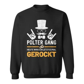 Polter Gang Jga Stag Party Groom S Sweatshirt - Seseable