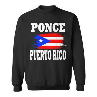 Ponce Puerto Rico Rican Flag Sweatshirt - Monsterry UK