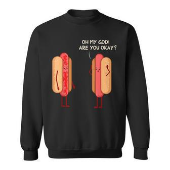 Pork Hot Dog Lover Sausage Hotdog Sweatshirt - Monsterry DE