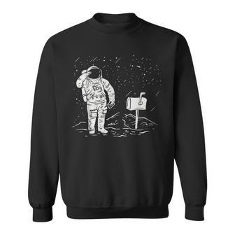 Postal Worker For Delivery Mailman Astronaut Sweatshirt - Monsterry CA