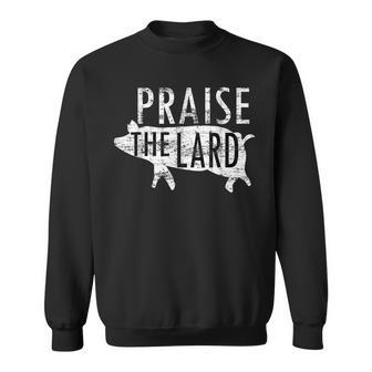 Praise The Lard Joke Present Sweatshirt - Monsterry DE