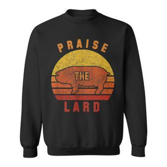 Praise The Lard Retro Sunset Sweatshirt - Monsterry DE