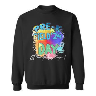 Pre-K School Field Day Trip 2024 Let The Games Begin Sweatshirt - Monsterry DE