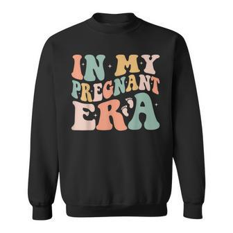 In My Pregnant Era Pregnancy Announcement Pregnant Sweatshirt - Seseable