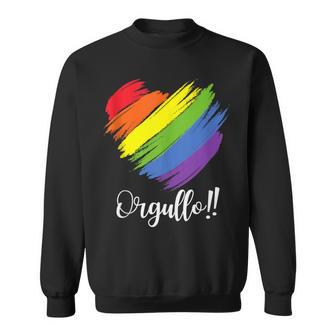 Pride March In Lgbtq Family Gay Pride Madrid 2024 Sweatshirt - Monsterry DE