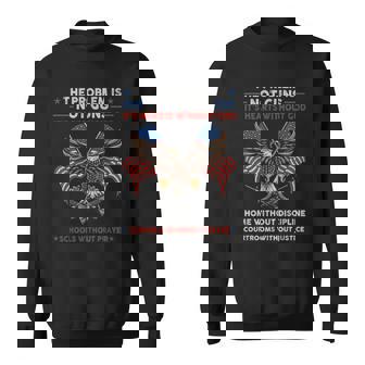 The Problem Is Not Guns It's Hearts Without God Sweatshirt - Thegiftio