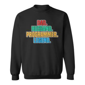 Programmer Dad Nerdy Computer Geeky Dad Database Papa Jokes Sweatshirt - Monsterry CA