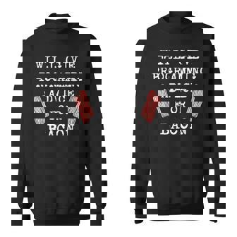 Programming Advice For Bacon Computer Code Programmer Sweatshirt - Thegiftio